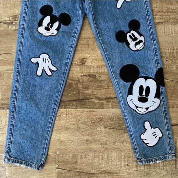 Zara X Disney Mickey Mouse Jeans - Picture 5 of 10